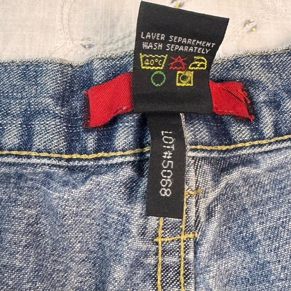 Vintage OK Jeans – Size 33 – Worn-In Blue Straight Leg Denim - Picture 7 of 7